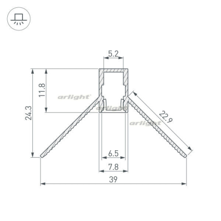 Профиль Arlight 034971