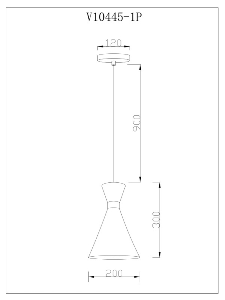 Подвесной светильник Moderli V11557-1P