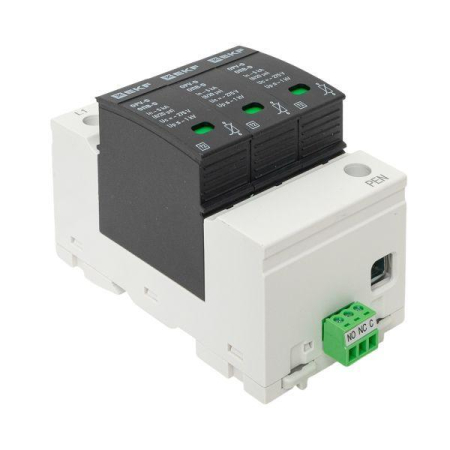 Ограничитель перенапряжения имп. ОПВ-D/3п In 5кА 230В EKF opv-d3