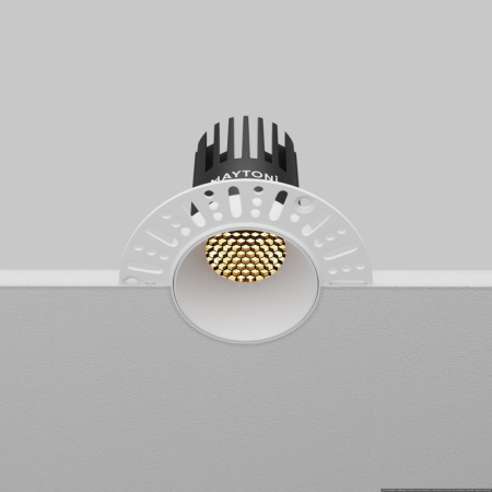 Встраиваемый светильник Maytoni Technical DL119-10W-2.7K-TRS-W