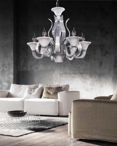 Подвесная люстра Lumina Deco LDP 5015-6 GREY