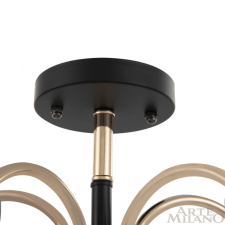 Люстра на штанге Arte Milano 320119/5 FG+BK