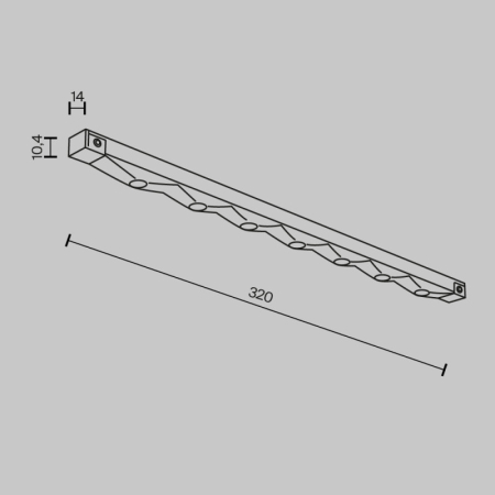 Светильник на шине Maytoni Technical TR175-1-12WTW-M-B