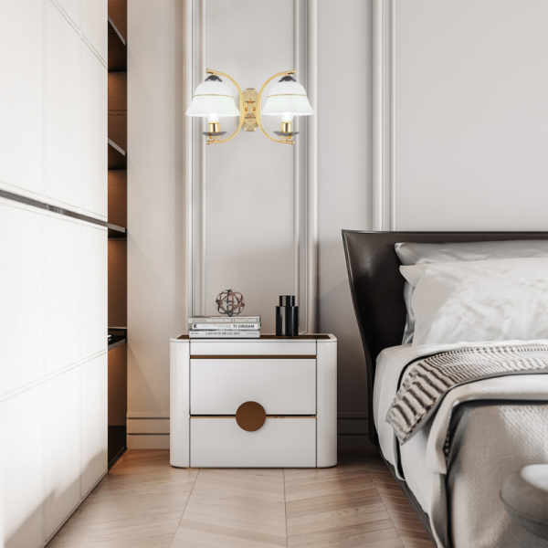 Бра Arte Milano 301240/2W Bk/Gd