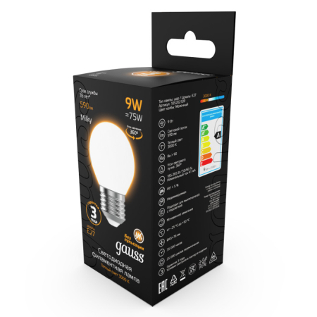 Светодиодная лампа Gauss 105202109