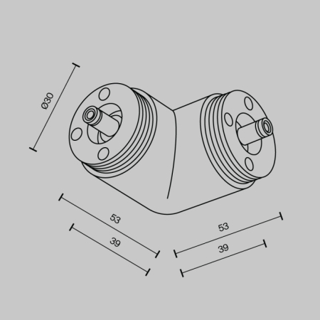 Коннектор Maytoni Technical CA014CL-B