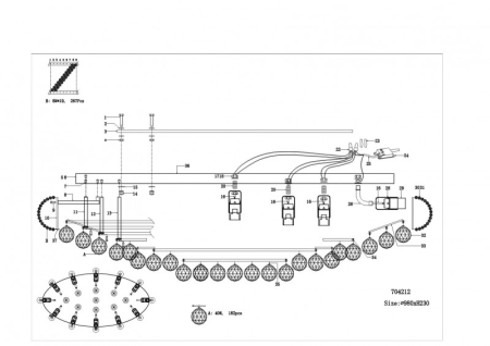 Накладная люстра Lightstar 704212