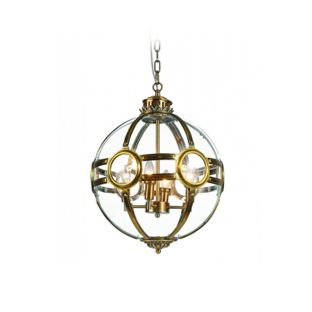 Подвесная люстра DeLight Collection KG0516P-3 antique brass