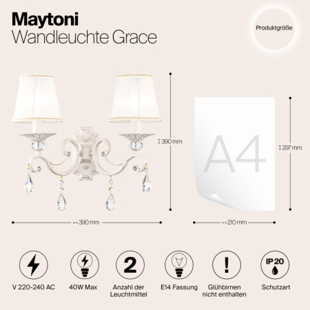 Бра Maytoni ARM247-02-G