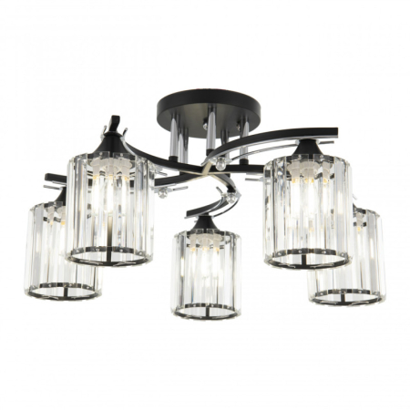 Накладная люстра Arte Milano 327103/5 BK+CR