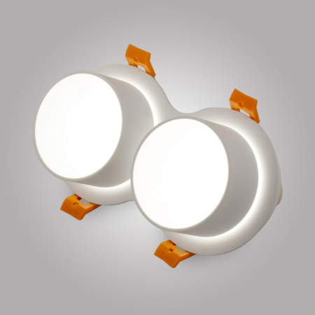 Встраиваемый светильник AM Group AM472/2-WH