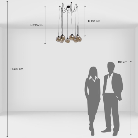 Подвесная люстра DeMarkt 392016208