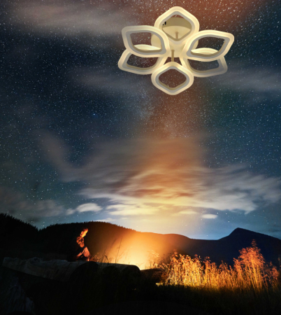 Накладная люстра DeMarkt 424013206