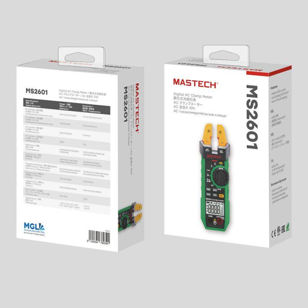 Клещи токовые MS2601 Mastech 13-1315