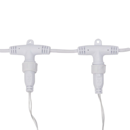 Гирлянда светодиодная Занавес 2х3м 448 LED БЕЛЫЙ прозрачный ПВХ IP65 постоянное свечение 230В нужен блок 303-500-1 NEON-NIGHT