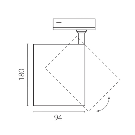 Светильник на шине Lightstar C4407SS