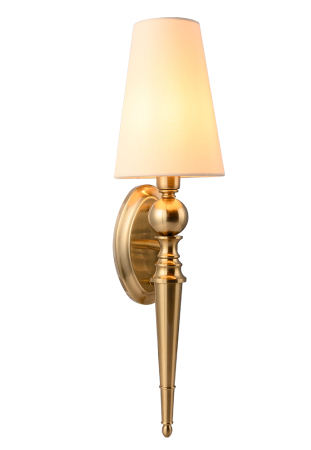 Crystal Lux Бра Crystal Lux PER AP1 BRASS/BEIGE