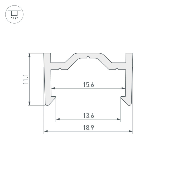 Профиль Arlight 027091