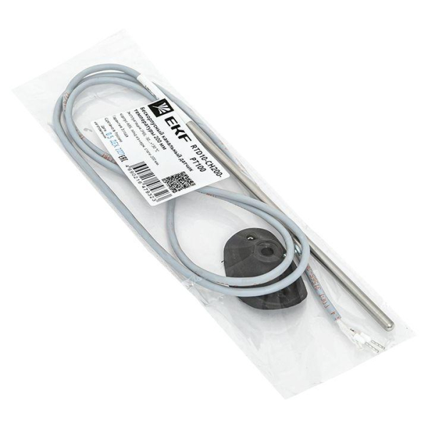 Датчик температуры бескорпусный канальный 200мм EKF RTD10-CH200-PT100