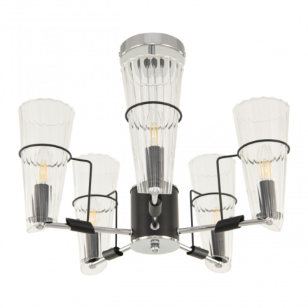 Люстра на штанге Arte Milano 328107/5 CR.BK