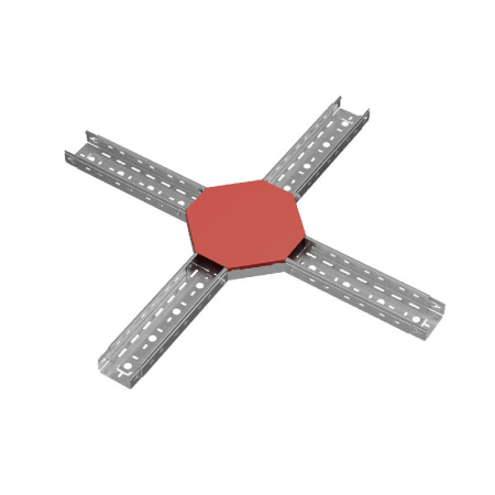 Крышка для разветвителя Х-образ. 100мм "ПЛЮС" HD85 КМ PL16198