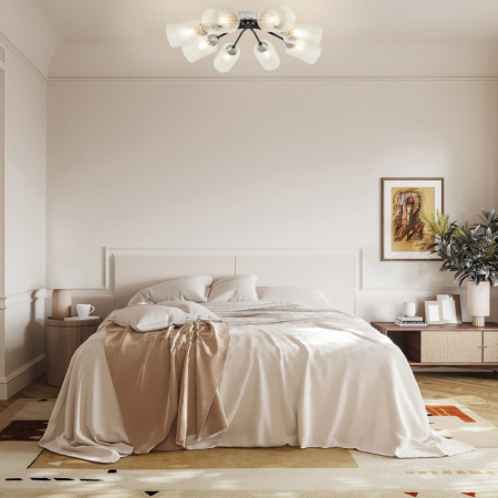 Накладная люстра Arte Milano 326207/8 CR.BK