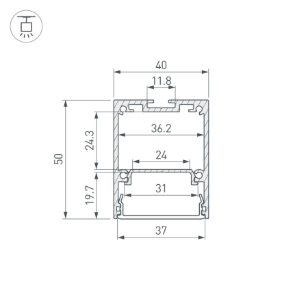 Профиль Arlight 053898