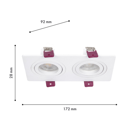 Встраиваемый светильник Favourite 4647-2C