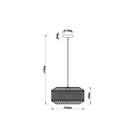 Подвесная люстра Vele Luce VL4042P01