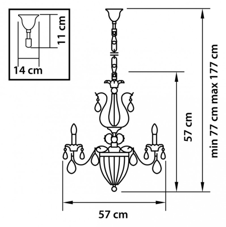 Подвесная люстра Lightstar 790062