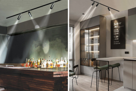 Светильник на шине ITALLINE IT02-021 black 3000K