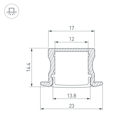 Профиль Arlight 044265(1)
