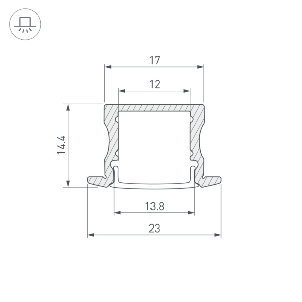 Профиль Arlight 044265(1)
