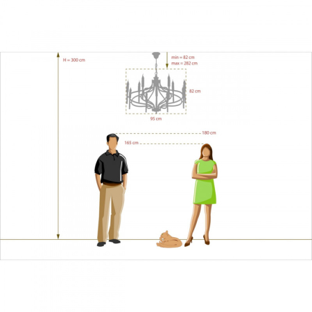 Подвесная люстра Chiaro 445011112