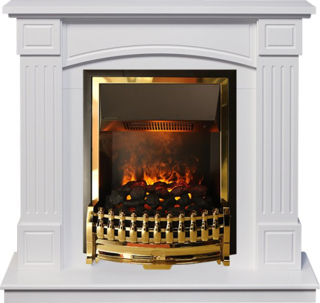 Dimplex Каминокомплект Boston - Белый (Высота 925см) с очагом Atherton