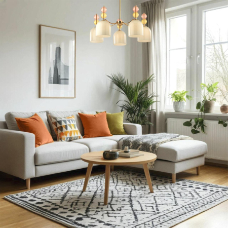 Люстра на штанге LUMION 4589/5C