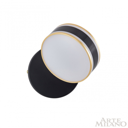 Бра Arte Milano 277599/1B BK/GD