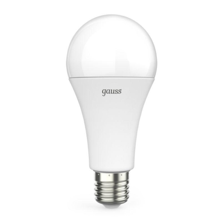 Лампа светодиодная Black 22Вт A70 грушевидная 4100К нейтр. бел. E27 2000лм GAUSS 102502222