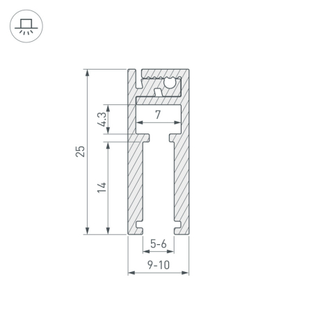 Профиль Arlight 019193
