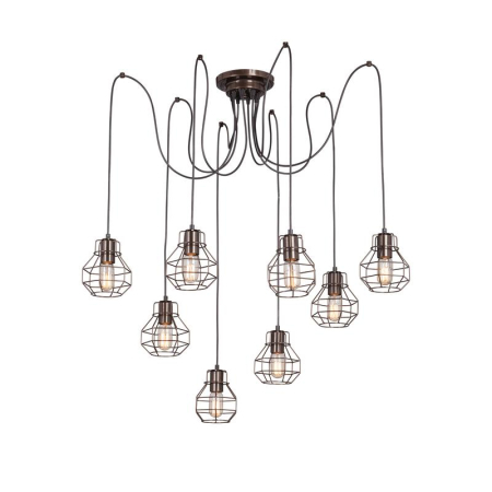 Люстра 8xE27 макс. 40Вт Vitaluce V4884-7/8S