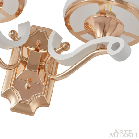 Бра Arte Milano 303987/2W Wh/Gd