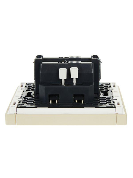 Выключатель проходной 1-кл. СП FORTE&PIANO 10А FP403 ваниль IEK FP-V12-0-10-1-K10