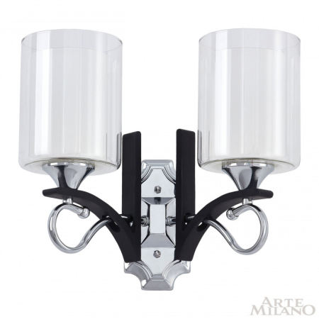 Бра Arte Milano 309167/2W Bk/Ni