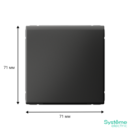 Вывод кабеля ArtGallery механизм базальт SE GAL001499