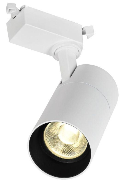 Светильник светодиодный трековый ДТО 1302 20Вт 4000К однофазный 24град. бел. IEK LT-DSO0-1302-20-40-K01