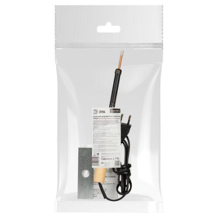 Паяльник ЭПЦН с деревянной рукояткой 230В 25Вт Россия Эра Б0061030