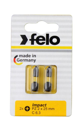 Бита крестовая ударная Impact PH 1х25 (уп.2шт) FELO 02201241