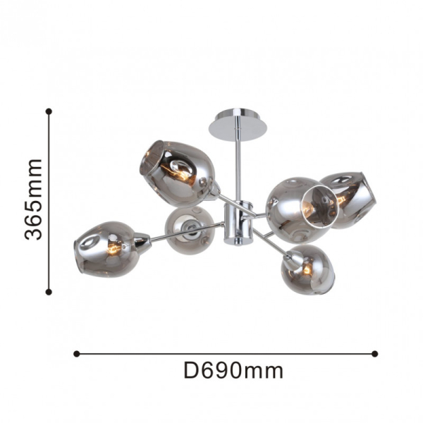 Люстра на штанге F-Promo 2657-6U