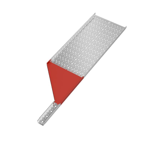 Переходник для лотка левый 50х100-600мм "ПЛЮС" HD85 КМ PL17924