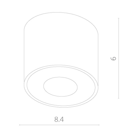 Накладной светильник ARTE Lamp A4105PL-1WH